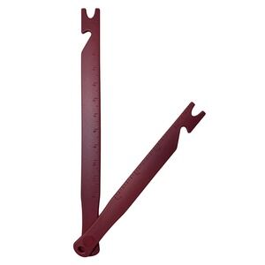 NEW Curtis Stone Kitchen Ruler & Oven Rack Pullers Set of 2 Red Magnetic Gadget